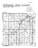 Shannon Township - South, Mt. Pleasant Township - North, Atchison County 1949